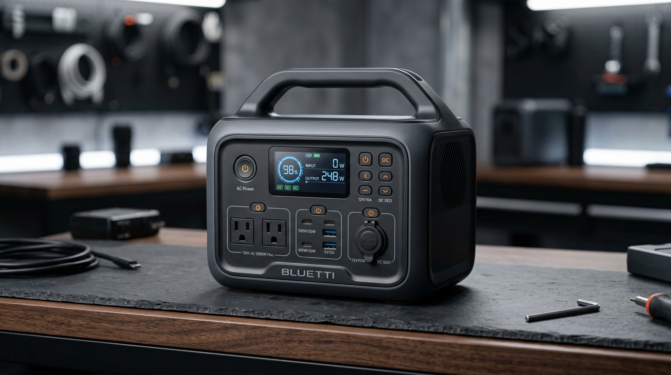 Banc d'essai de laboratoire : Bluetti AC70