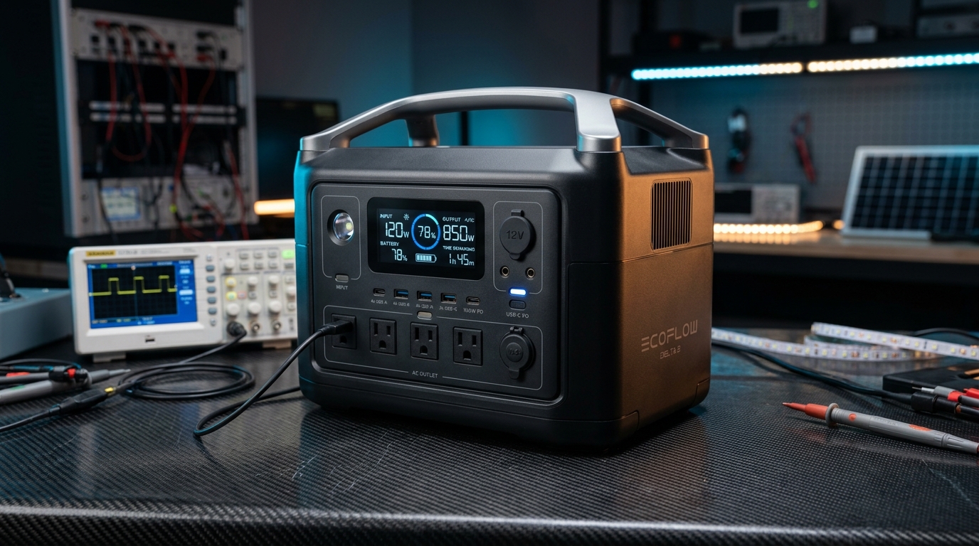 Banc d'essai de laboratoire : EcoFlow DELTA 2 Max